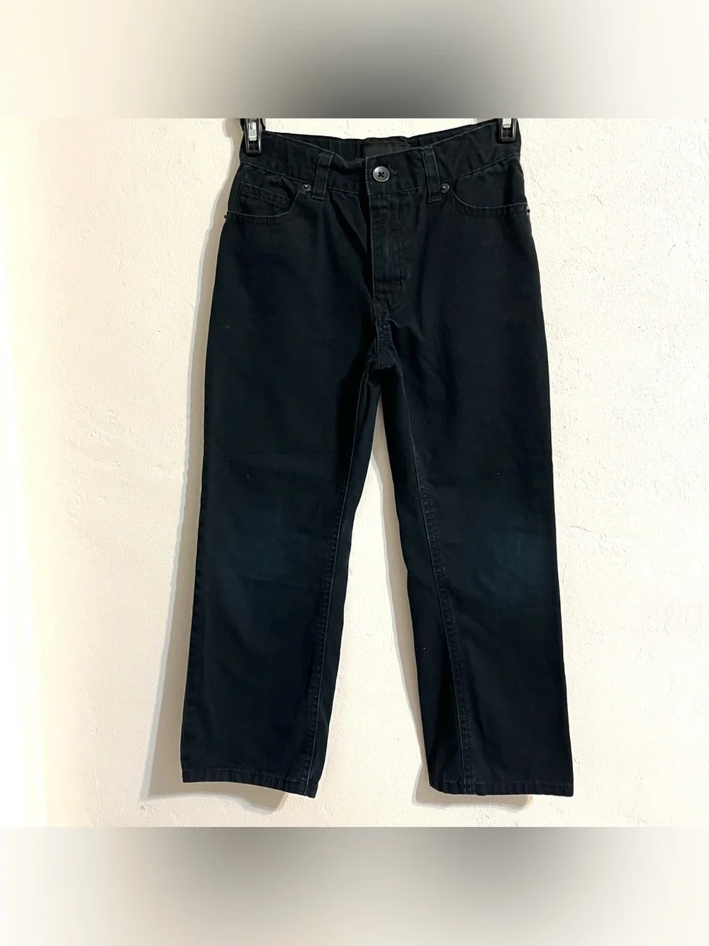 Hurley Boys Black Straight Jeans Super Soft Size 6